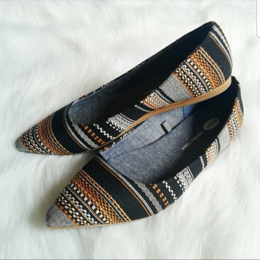 Dr Scholl's pointed toe flats 8.5